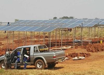 Chine Systèmes d'alimentation solaire galvanisés des télécom 40m/S, systèmes d'alimentation CC de télécom de paysage à vendre