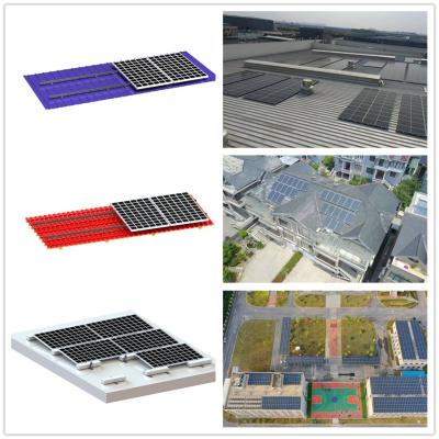 China Aluminium auf Haus-Dach-Solarmontage-System, Polysolar-PV-Dach, das Systeme anbringt zu verkaufen