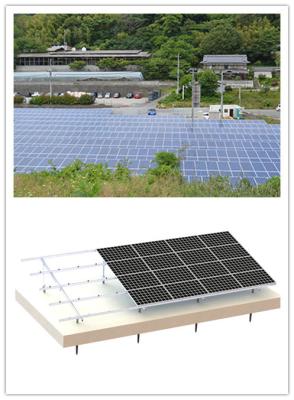 China 500mm Aluminiumsolar-PV System-Betonsockel anbringend rieben MGAS-I zu verkaufen