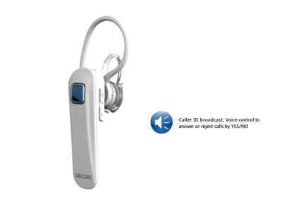 China Iphone / Ipad 4.0 Ultra Slim Bluetooth Headset Bluetooth Headset With Microphone Mini Smart for sale