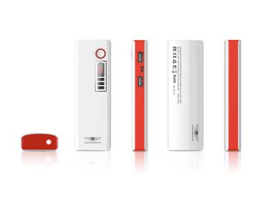 China Universal Dual USB 6600mAh 18650 Power Bank External Battery Power Bank for sale