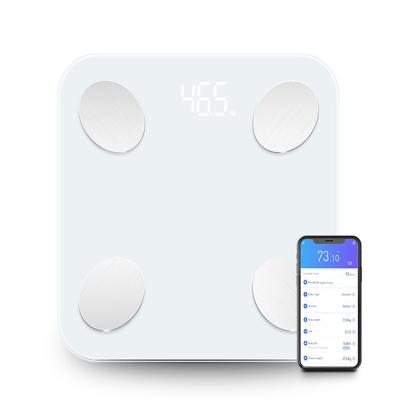 China Weight Function Smart Body Fat Scale Electronic Weight Analyzer LED Digital Scale Custom LOGO for sale