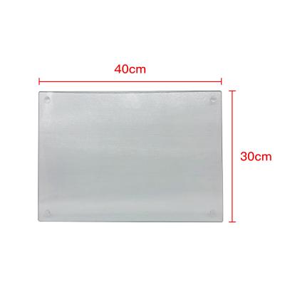 China 2020 Sustainable New Tempered Glass Size Board Decorative Kitchen Stuff for sale