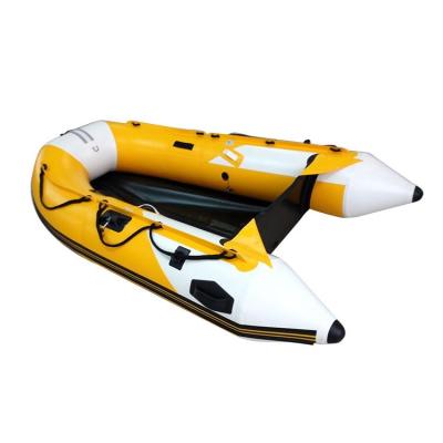 China Relaxing Inflatable Fishing Boat PVC Material Thick Inflatable Rowing Boat With Paddle Inflatable Boat for sale