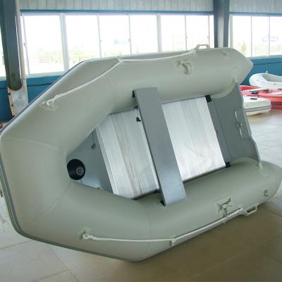 China Custom Size Inflatable Plywood Floor Inflatable Boat Relaxing Boat 4.2m Inflatable Boat for sale