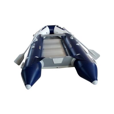 China 270cm Air Mat Floor Inflatable Boat Electric Motor Inflatable Boat 2.7m Relaxing Inflatable Boat for sale