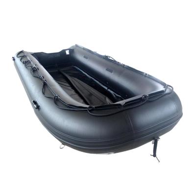 China Plywood Floor Inflatable Hot Air Boat Relaxing Boat 3.6m Inflatable Rubber Dinghy for sale