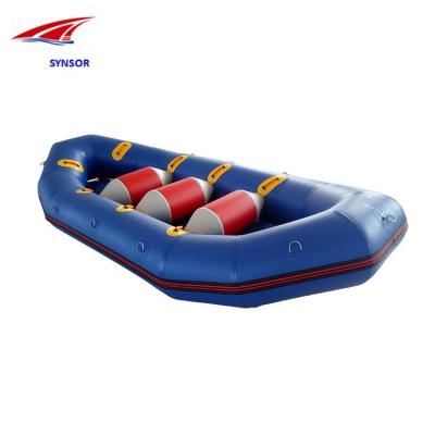 China Water Sports PVC Inflatable Raft Travel Boat Outdoor Fishing Boat Thickened Inflatable Kayak for sale