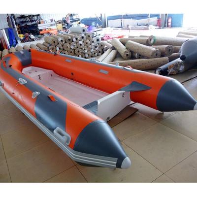 China Hot Selling Rigid Inflatable Rigid Inflatable Boat Fiberglass Boat China Family Entertainment PVC Boat Fiberglass for sale