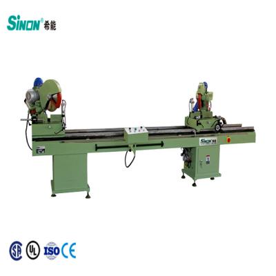 China UPVC Profile Double Cut Jinan Sinon Saw Head Cutting Machine For UPVC Window Door for sale