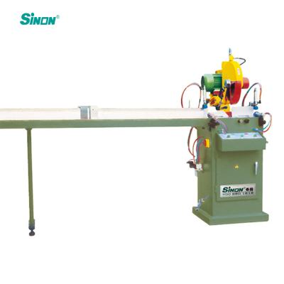 China cut aluminum & Automatic Single Head PVC Window Door Angle Cutting Saw for sale