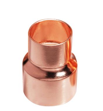 China Copper tube connection tube copper pipe fittings, reducer joints, household appliances copper heterogeneous straight fittings fittings for sale