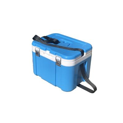 China Waterproof Plastic Cooler Box For Vaccine Beer Food Fishing BBQ Thermos Ice Chest Cooler With A Handle for sale