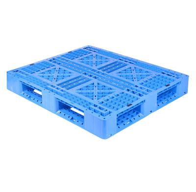 China Eco Friendly / Four Way Entry Rackable HDPE Reversible Six Runner Stackable Big Plastic Pallet With Factory Directly Selling With Best Quality Plastic for sale