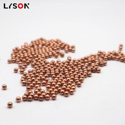 China Corrosion Rust Resistance Rolling Ball Copper Coating Plated 4.36mm 4.4mm 4.5mm Steel Ball For Anti Rust for sale