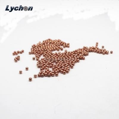 China Chrome Steel 4.38mm 4.4mm Steel Ball Bearing 5000pcs/bottle Copper Plated Ball 4.5mm for sale