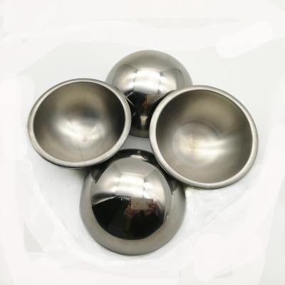 China Aisi 201; 304; 316 Anti Rust Metal Ball Custom Half Bath Bomb Molds Soap Mold 25--90 mm for sale