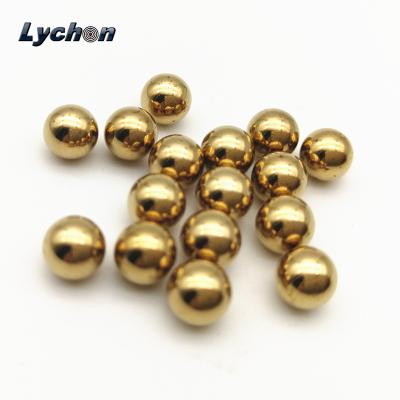 China Corrosion Resistance 2.5mm Round Ball Solid Brass Bead Copper Ball Brass Ball for sale