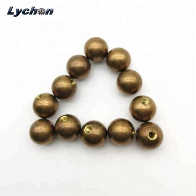 China Corrosion Resistance Custom Size 4.5mm 6mm 9mm 12mm Different Size 4.5mm 6mm 9mm 12mm Tibetan Brass Beads for sale