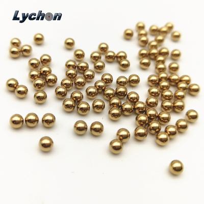 China Corrosion Resistance Solid Brass Ball For Jewelry Decorate Necklace Chain for sale