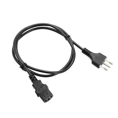 China Yunshen Appliances Three Cord Plug Italy Commercial Power Cord With Tail Applied To Car Household Appliance for sale