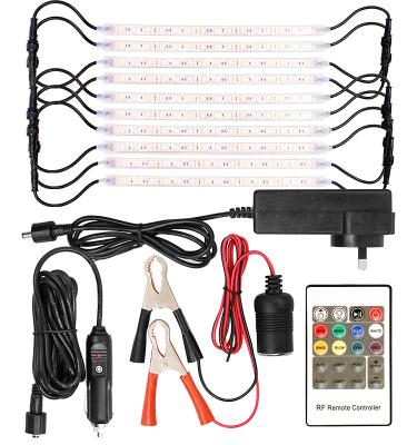 China Camping 1350Lm Ultra Bright IP68 Full Color Waterproof 10x25cm 15 RGB LEDs for sale