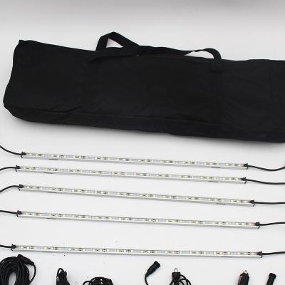 China Outdoor Camping Light Caravan Led Strip Lights Kit 2400LM SMD5050 5x50cm Length Strips With Connect Cables for sale