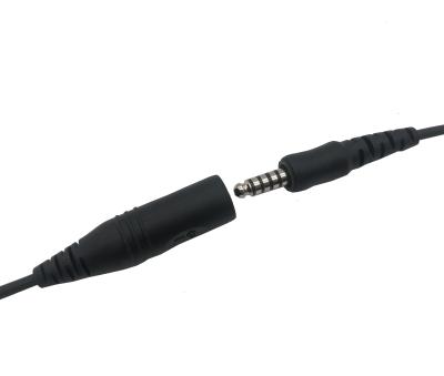 China audio & 5pin TJ-105 Female Video Connector Match With TP-105 Male Plug for sale