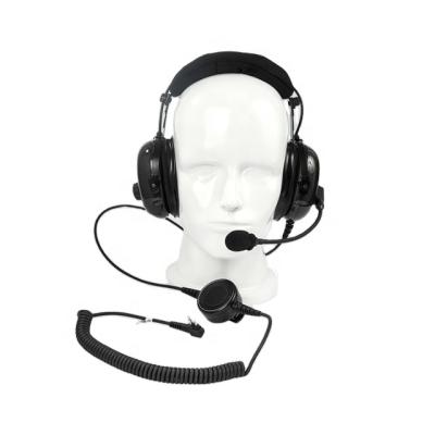 China Headband Passive Noise Reduction Aircraft General Aviation Headset for sale