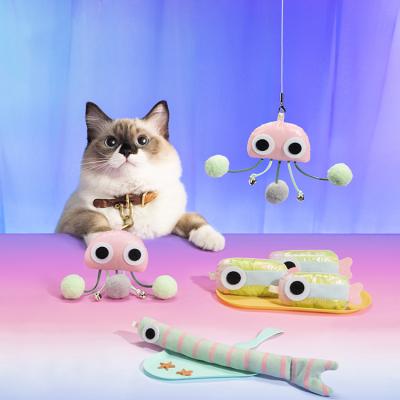 China Mewoofun Viable Dropshiping Cat Stick High Quality Colorful Funny Interactive Teaser For Cats Toys Interactive Pet Toys As Picture 1 PC for sale