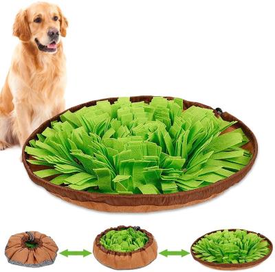 China Amazon Waterproof Hot Selling Dog Sniffing Mat Customized Logo BSCI Cover Box Pet Sniffing Pad Dog Training Pet Beds & Accessories for sale