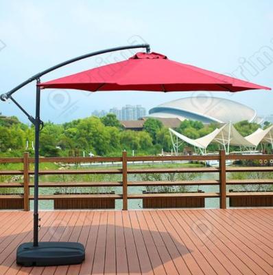 China Contemporary New Design Outdoor Patio Umbrella With Frame Umbrella Hole for sale