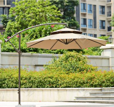 China Contemporary 9ft Cantilever Patio Umbrella Base Cantilever Patio Umbrella Base With Roller for sale