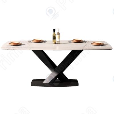 China Rustic Solid Wood Dining Table (Height) Adjustable Chinese Modern Industry Furniture for sale