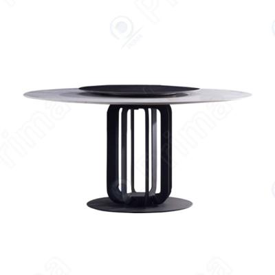 China (Height) Adjustable Metal Restaurant Stainless Steel Furniture Home Square Dining Tables for sale