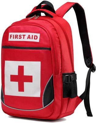 China Durable Custom Medical Bag Emergency Bags Wholesale Emergency Backpack Medical First Aid Backpack for sale