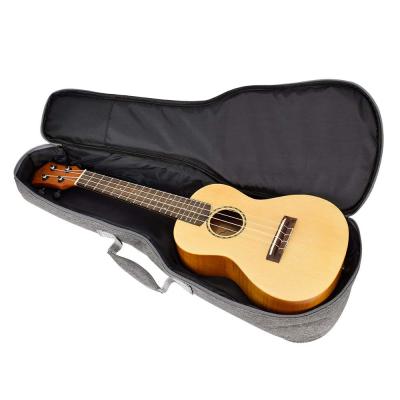 China Wholesale Convinient Nice Shaped Instrument Bag Padded Protective Ukulele Bag Ukulele Carrying Case for sale