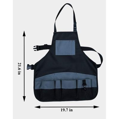 China Eco - Friendly Garden Apron Tool Apron Waterproof With Pockets For Women And Man for sale