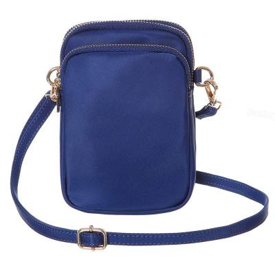 China Small Waterproof Nylon Cross - Body Bag Mobile Phone Pouch Purse Wallet Phone Bag YDB-07 for sale