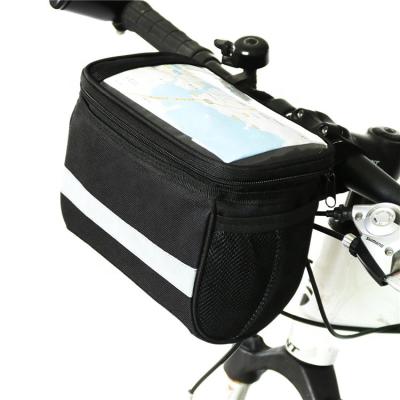 China 2020 Foldable Travel Bike Bicycle Bag Phone Bag Phone Top Tube Holder for sale