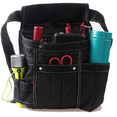 China Electrician Waist Tool Bags Electrician Carry Organizer Backpack Tool Bag Tool Storage for sale