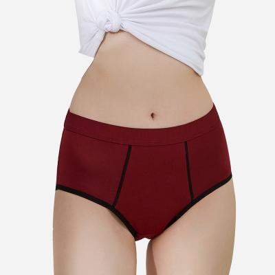 China France Xspazio OEM Safety Women's Period Pants Antibacterial Premium Organic High Waist Soft Diet Panties High for sale