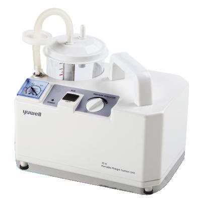 China Yuwell Suction Machine Household 7E-A Plastic Portable Electric Sputum Suction Machine 2021 for sale