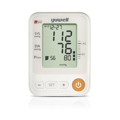 China Blood Pressure Measuring Yuwell YE650D Electronic Blood Pressure Monitors Digital Standing Blood Pressure Monitor for sale