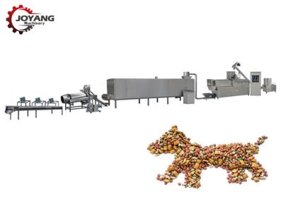 China SS Dry Pet Food Production Line Electric / Diesel Energy Longer Service Life for sale