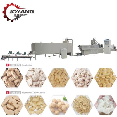 China La escama del pedazo de la soja de la proteína de soja del TSP de TVP pica la máquina del extrusor de las pepitas en venta