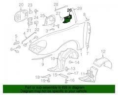 China Precision Porsche Door Lock Automotive Door Locks Latch 99762411300 997-624-113-00 for sale