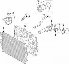 China Compact Structure Porsche Water Pump 95810603304 958-106-033-04 High Performance for sale