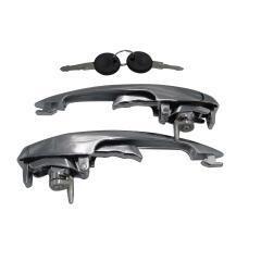 China 113898205M VW Body Parts / Vw Beetle Door Handle 1 Pair Metal Material for sale