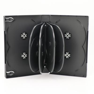 China Wholesale 12 Boxes Recycled Black DVD Materials SUNSHING Case 33mm Wholesale Plastic Black CD DVD Cases for sale